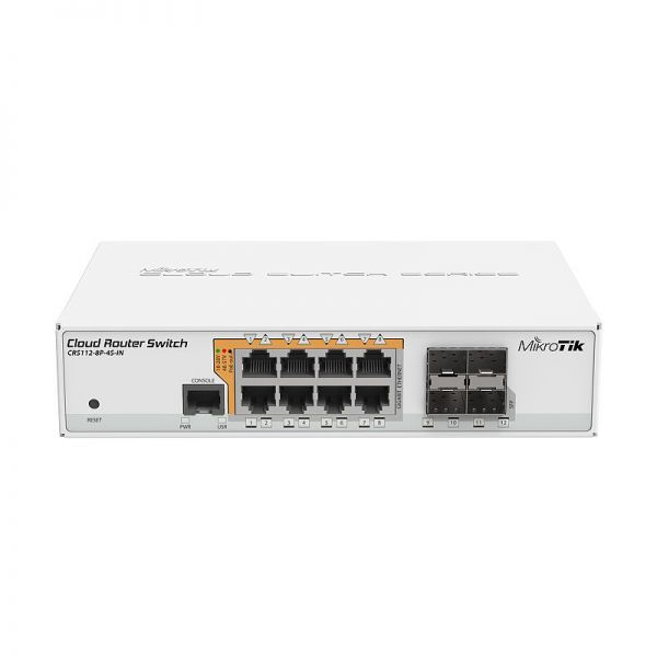 Mikrotik CRS112-8P-4S-IN Switch Price in London UK